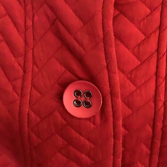 NWOT red Joseph ribkoff coat - Picture 3 of 6